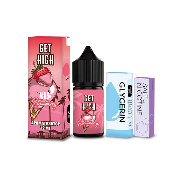 Набір Get High Airy Strawberry мл 50 мг