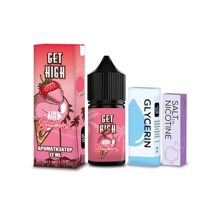 Набір Get High Airy Strawberry мл 50 мг
