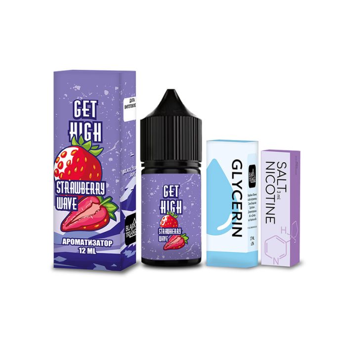 Набір Get High Strawberry  Wave  30 мл 50 мг