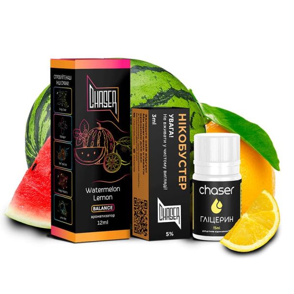 Набір Chaser Black Watermelon Lemon 30 мл 50 мг