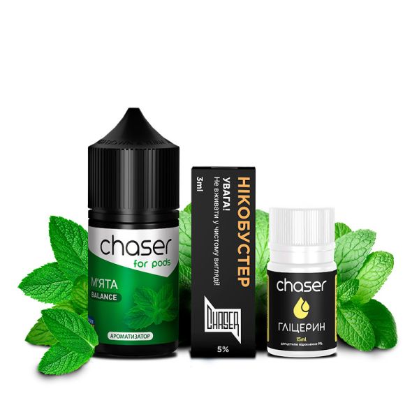 Набір Chaser F/P Balance М'ята 30 мл 50 мг