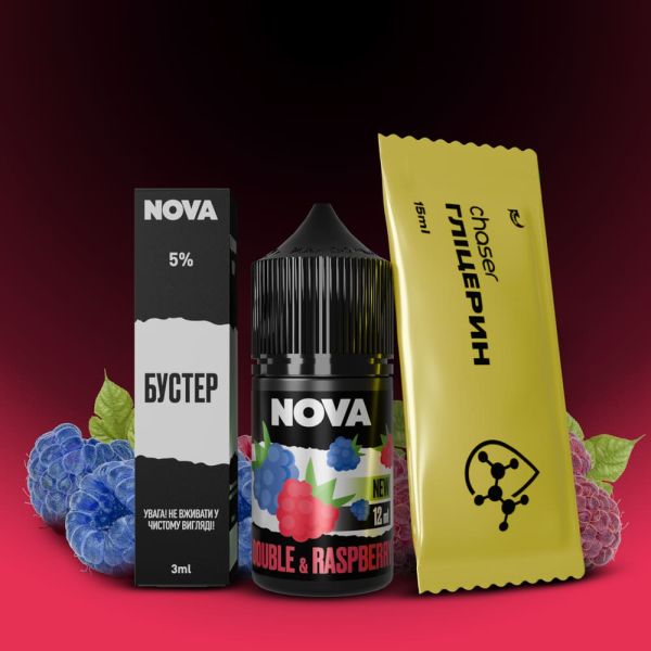 Набір Nova Double Raspberry 30мл 65мг