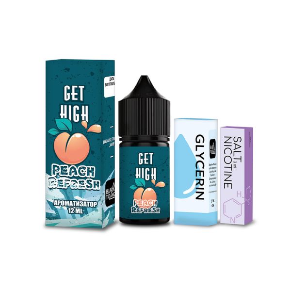 Набір Get High Peach Refresh 30 мл 50 мг