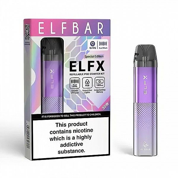 Под Elf Bar Elfx Purple