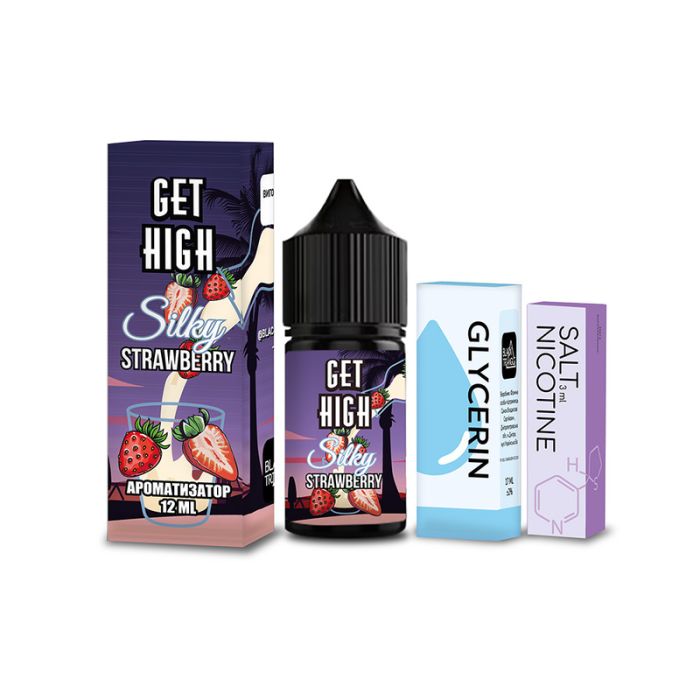 Набір Get High Silky Strawberry  30 мл 50 мг